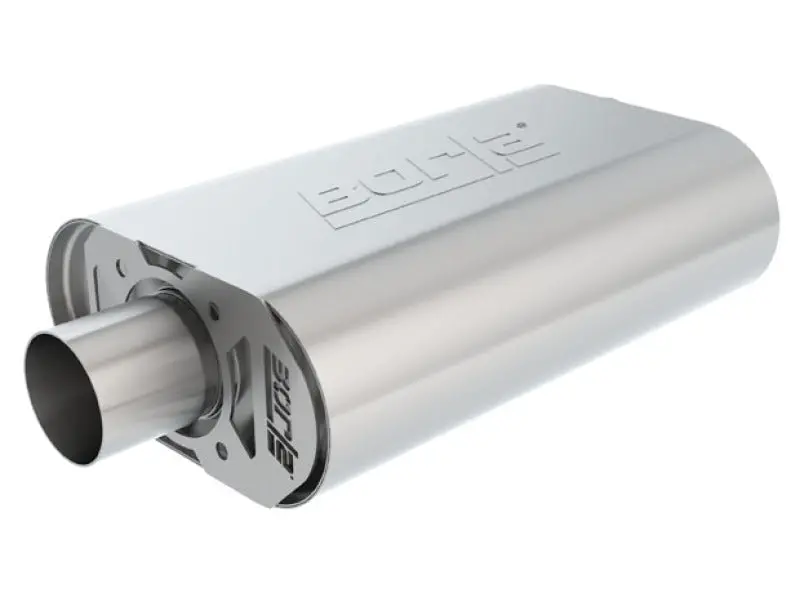 Borla Cratemuffler Sbf 289/302 2.5 Inch Offset/Center 14In X 4.35In X 9In Oval Muffler 1