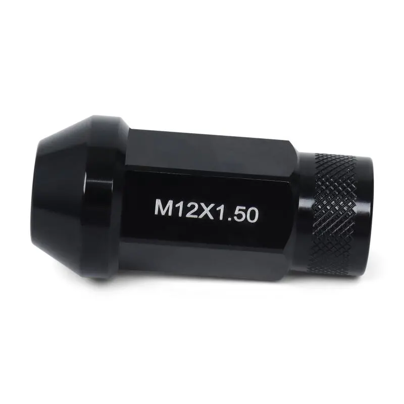 Blox Racing Street Series Forged Lug Nuts - Black 12 X 1.5Mm - Set Of 20 (New Design) 1