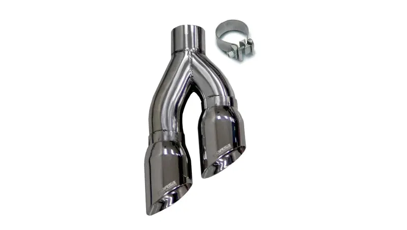 Corsa 2009-2013 Inlet 4In Pro Series Twin Side Swept Exhaust Tip Kit 1