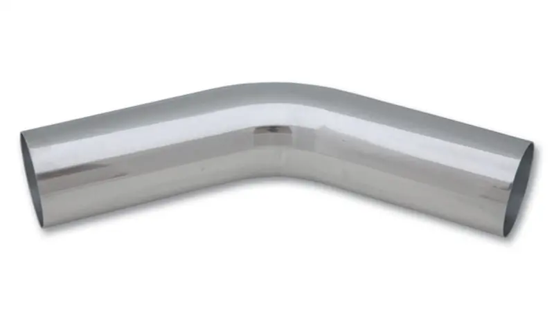 Vibrant 5In Od T6061 Aluminum Mandrel Bend 45 Degree - Polished 1