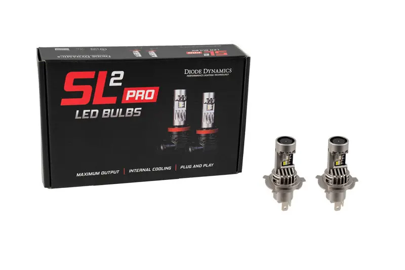 Diode Dynamics H4 White Sl2 Pro Led Bulbs (Pair) 2