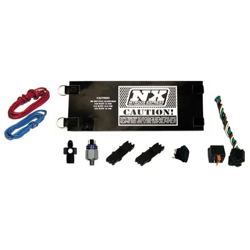 Nitrous Express Heavy Duty Fully Automatic Bottle Heater (Excl. Pressure Gauge 4An) 14Amps 1