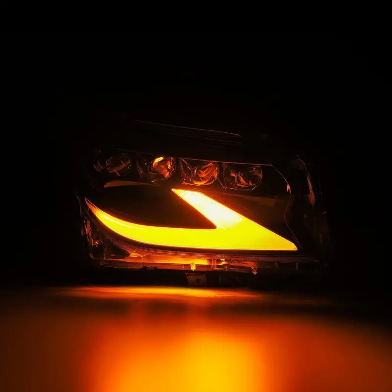 Alpharex 14-19 Lexus Gx460 (Non-Afs) Nova Led Proj Headlights Alpha Black W/Activ Light/Seq Signal 2