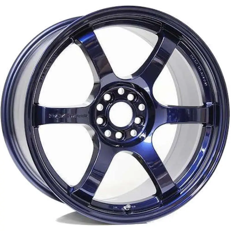 Gram Lights 57Dr 18X9.5 +22 5X114.3 Eternal Blue Pearl Wheel (Min Order Qty 20) 1