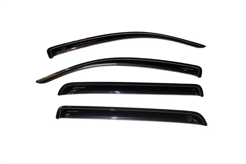 Avs 07-18 Toyota Tundra Crewmax Ventvisor Outside Mount Window Deflectors 4Pc - Smoke 1