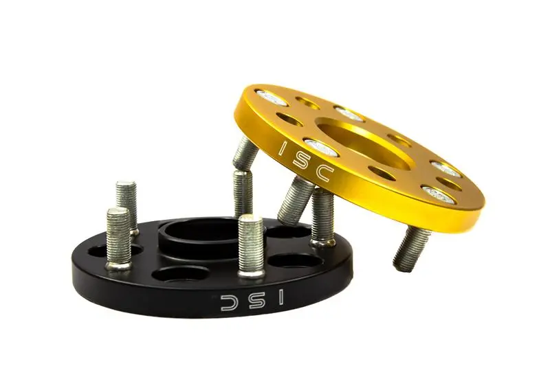 Isc Suspension 5X114 Hub Centric Wheel Spacers 25Mm 56.1Hb Black (Pair) 1