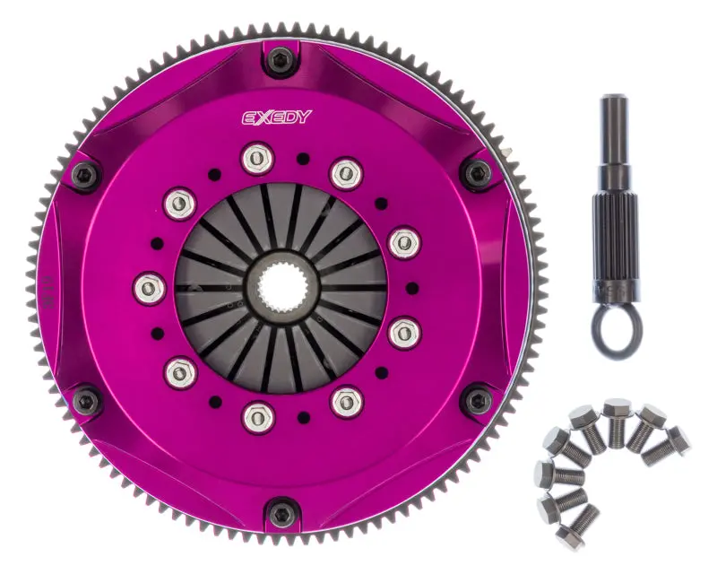 Exedy 1989-1994 Nissan 240Sx Hyper Twin Cerametallic Clutch Sprung Center Disc Push Type Cover 1