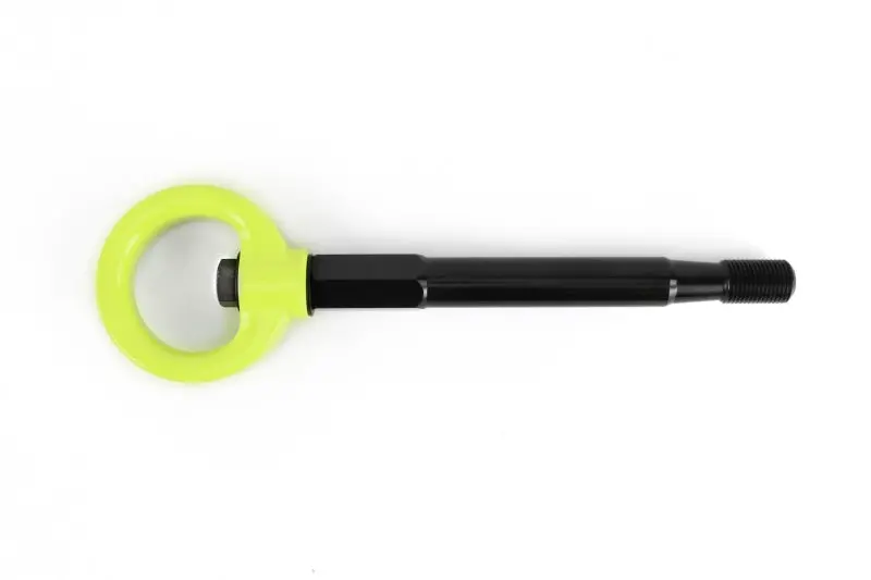 Perrin 22-25 Toyota Gr86 Tow Hook Kit (Front) - Neon Yellow 1