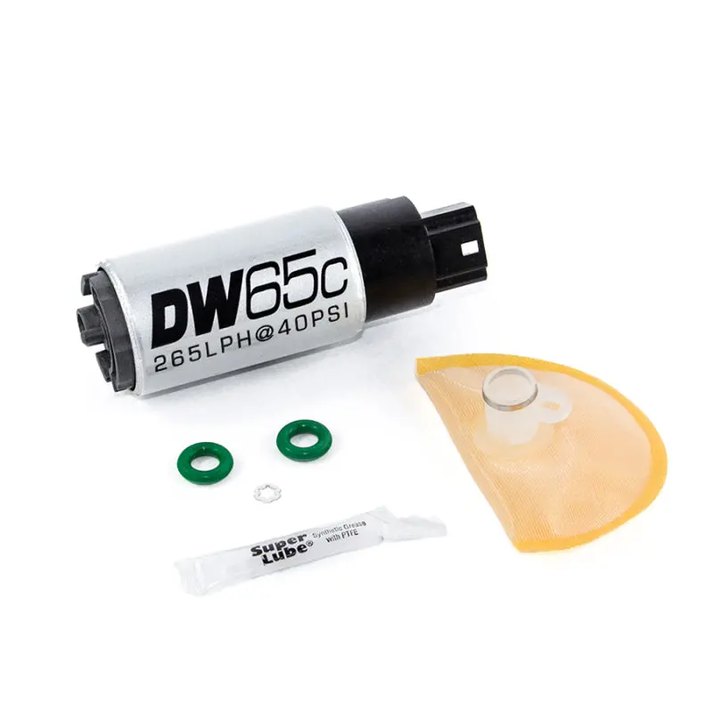 Deatschwerks 265 Lph Compact In-Tank Fuel Pump W/ 06-13 Civic Set Up Kit 1