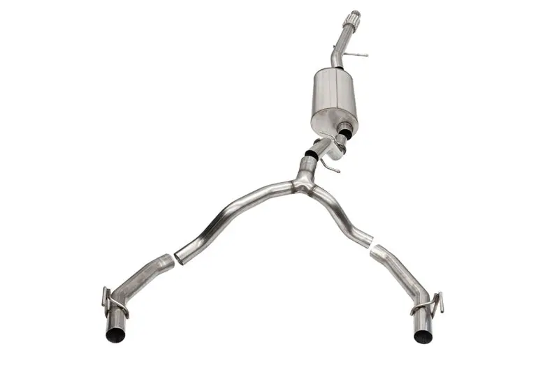 Corsa 2021-2025 Cadillac Escalade Esv 6.2L Dual Rear 3.5/2.75In Sport Cat-Back Uses Factory Bezels 1