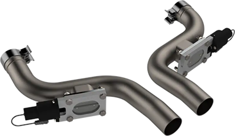 2015-2023 Dodge Challenger,Charger & Chrysler 300C 6.2,6.4L Qtp Aggressor Cutout Pipes 1