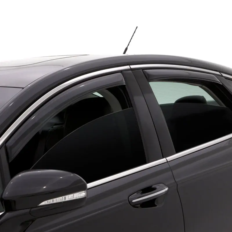 Avs 15-18 Chrysler 200 Ventvisor In-Channel Front & Rear Window Deflectors 4Pc - Smoke 1