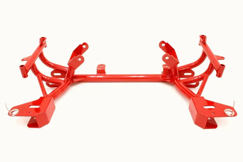 Bmr 98-02 4Th Gen F-Body K-Member W/ Turbo Ls1 Motor Mounts And Std. Rack Mounts - Red 1
