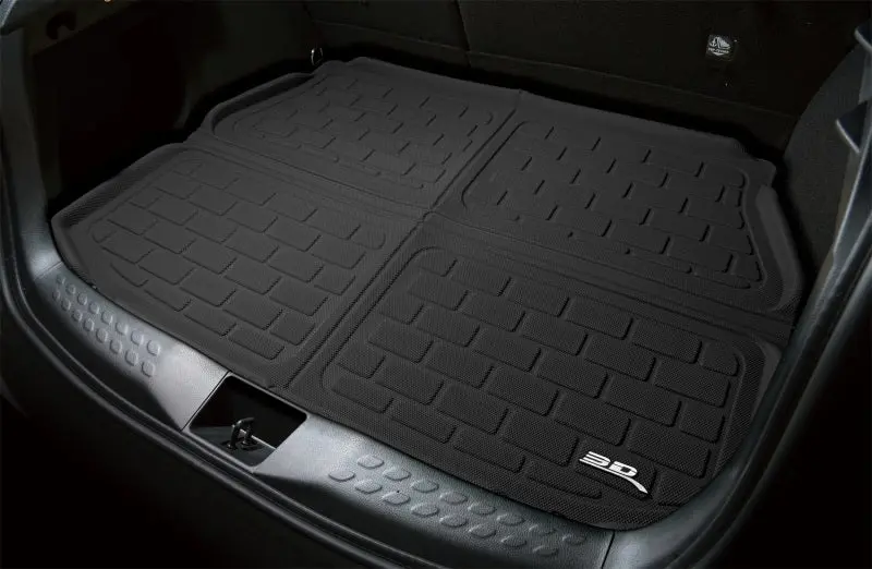 3D Maxpider 22-23 Tesla Model X 5-Seats Kagu Cargo Liner - Black 2