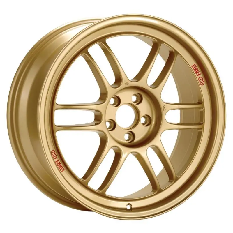 Enkei Rpf1 17X8 5X100 45Mm Offset 73Mm Bore Gold Wheel 02-10 Wrx & 04 Sti 1