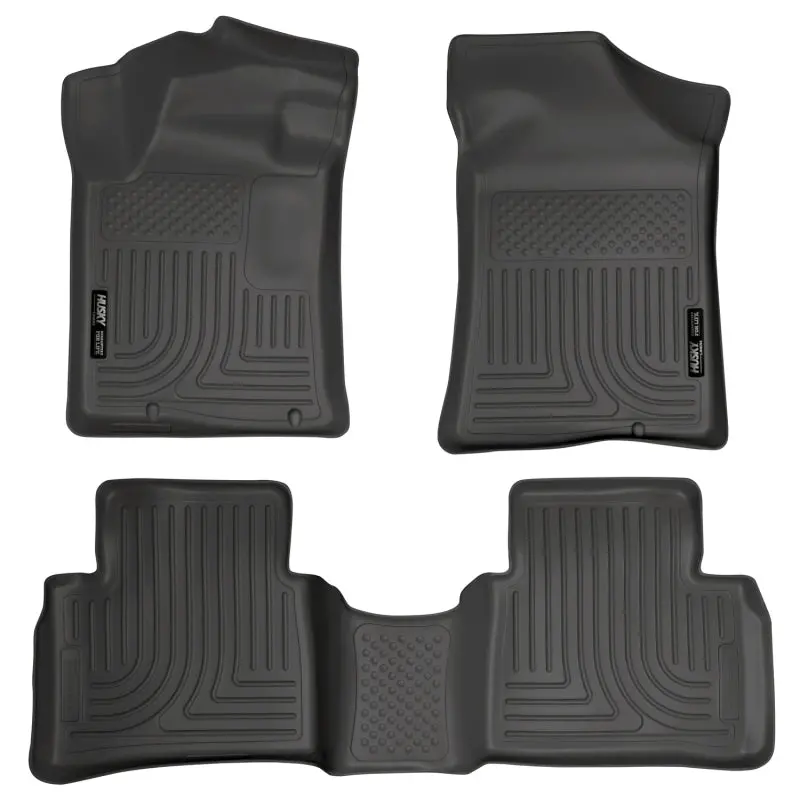 Husky Liners 13 Nissan Altima Weatherbeater Black Front & 2Nd Seat Floor Liners 1