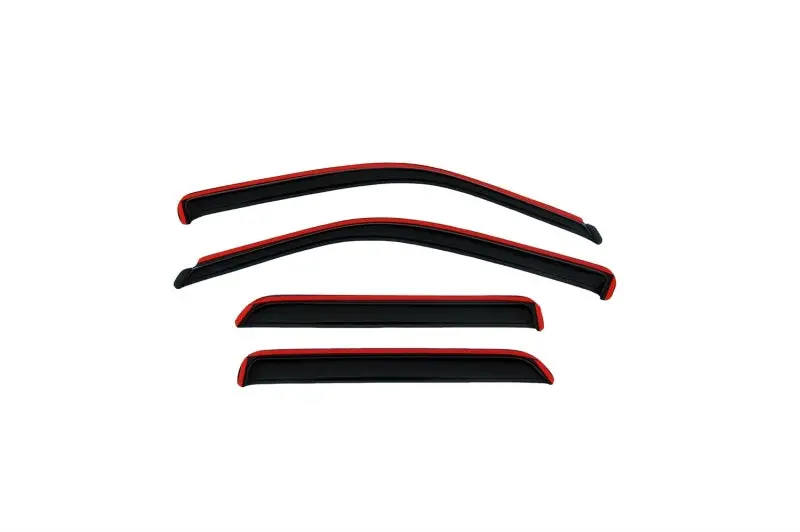 Avs 06-11 Chevy Hhr Ventvisor In-Channel Front & Rear Window Deflectors 4Pc - Smoke 1