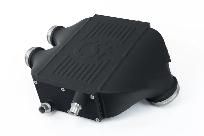 Csf 2014+ Bmw M3/M4 (F8x) Top Mount Charge-Air-Cooler - Crinkle Black 2