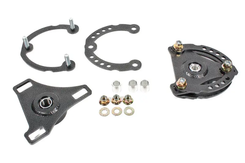 Bmr 15-17 S550 Mustang Caster Camber Plates - Black Hammertone 2
