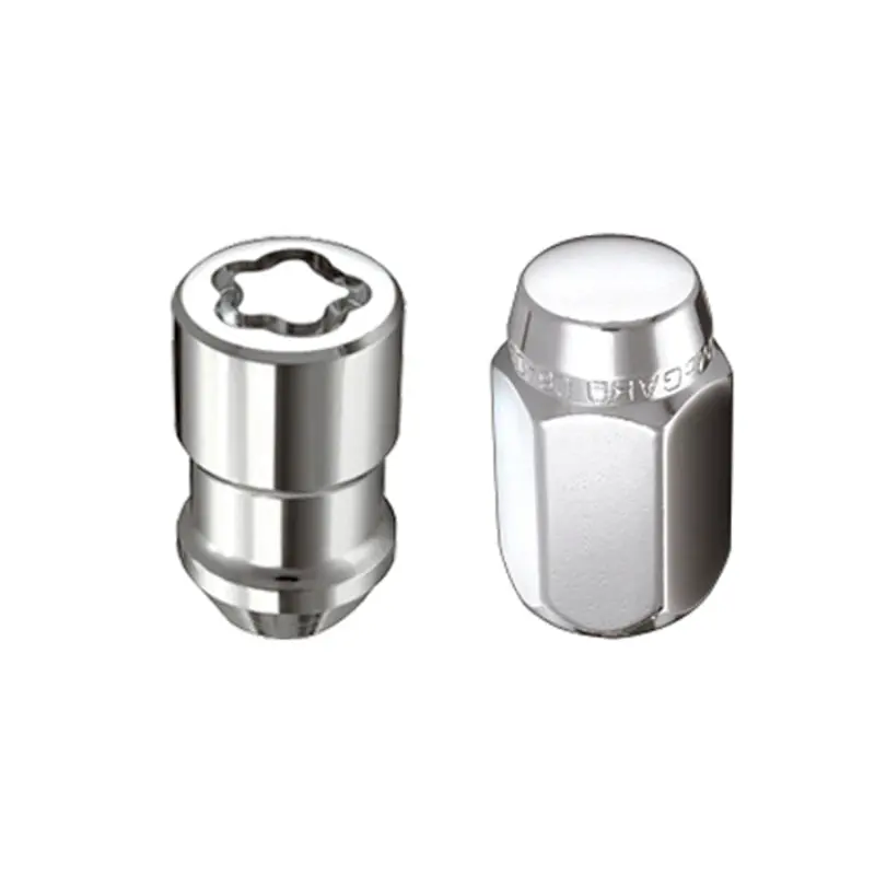 Mcgard 5 Lug Hex Install Kit (Clamshell) W/Locks (Cone Seat Nut) M12x1.5 / 13/16 Hex - Chrome 2