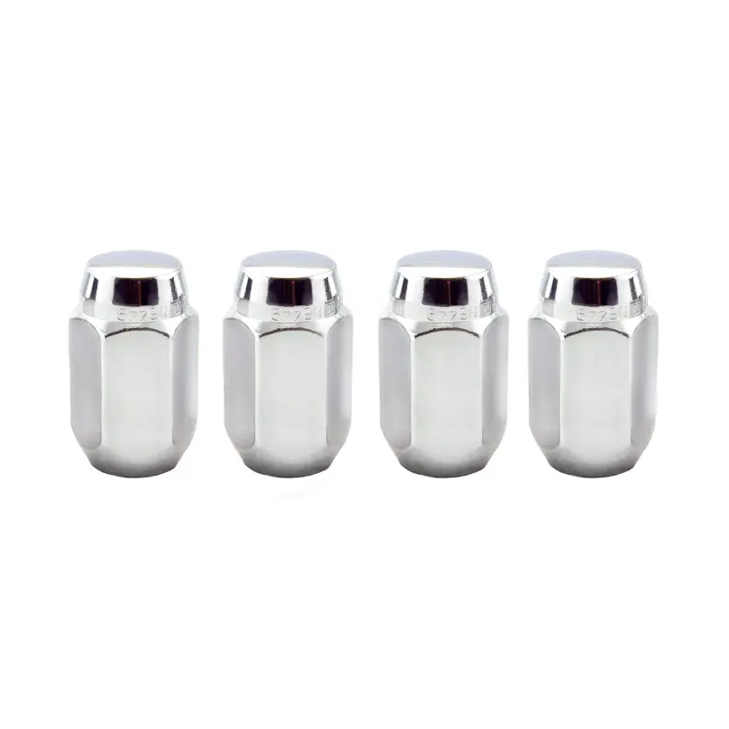 Mcgard Hex Lug Nut (Cone Seat) 1/2-20 / 13/16 Hex / 1.5In. Length (4-Pack) - Chrome 2
