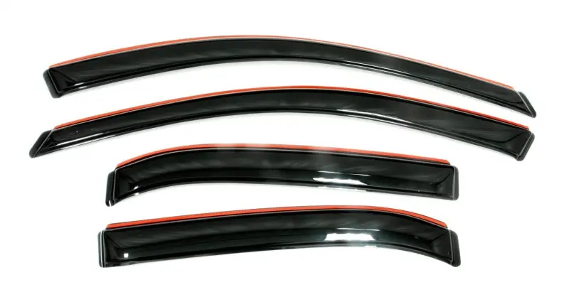 Avs 15-18 Chevy Colorado Crew Cab Ventvisor In-Channel Front & Rear Window Deflectors 4Pc - Smoke 1