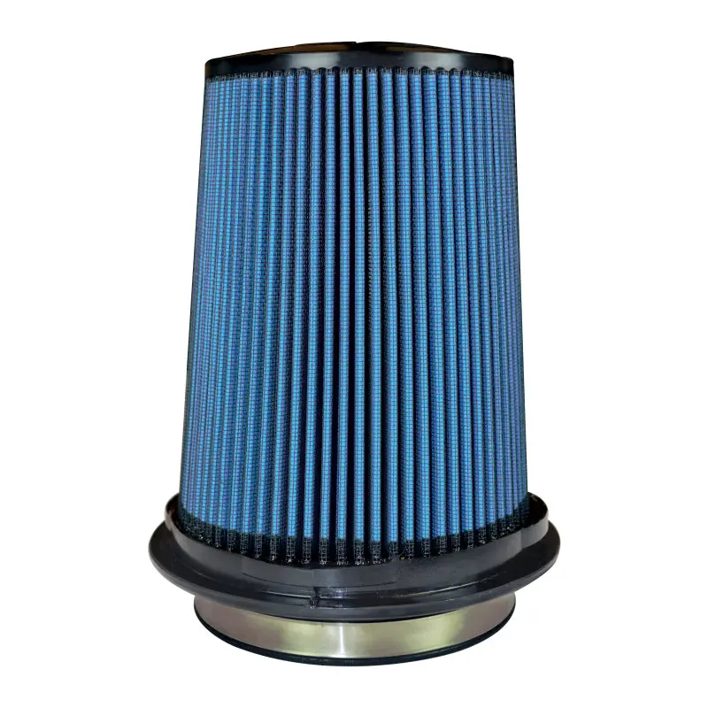 Injen Supernano Web Dry Air Filter - 5In Flange Id / 7In  Base / 7.9In Media Height / 5In Top 1