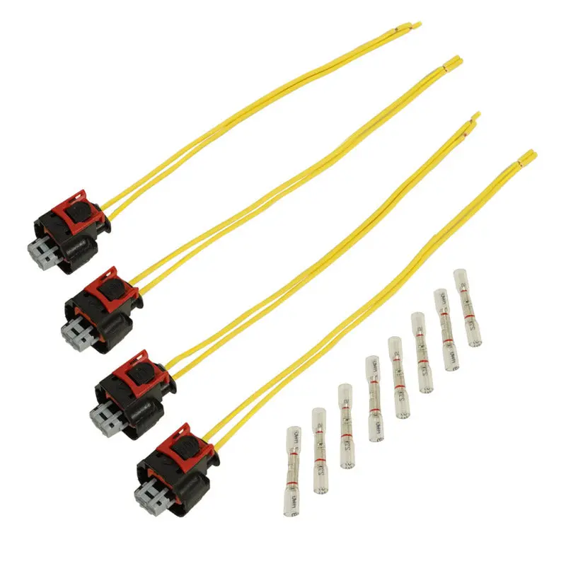 Bd Diesel 2017+ Chevy/Gm L5p Injector Connector Pigtail Kit - 4 Pack 1