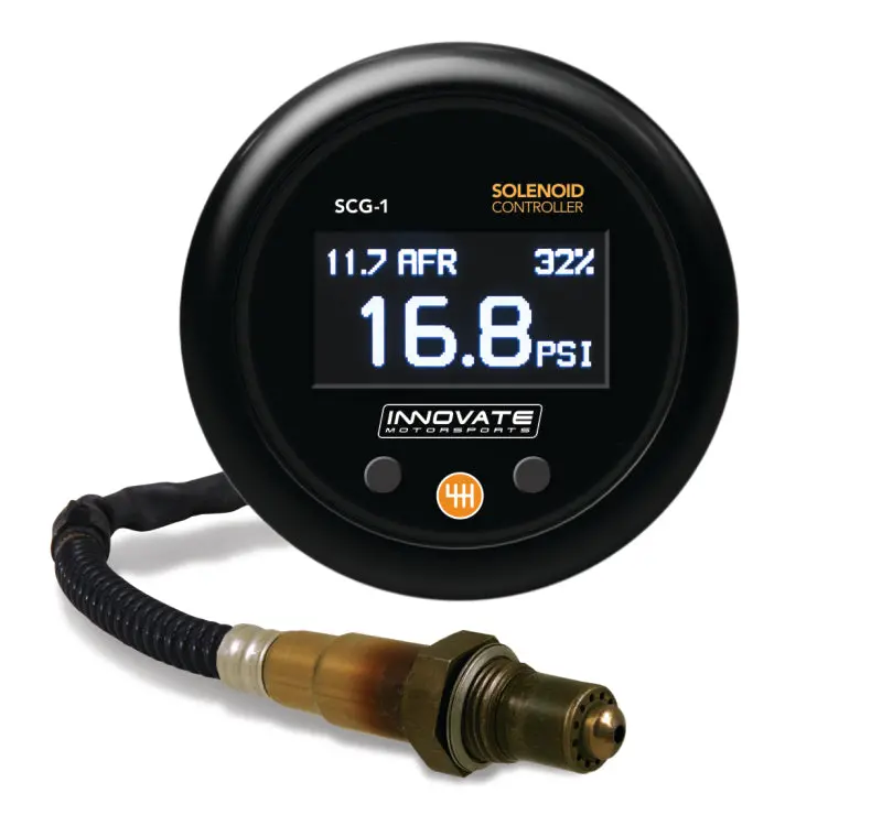 Innovate Scg-1 Solenoid Inboostin Controller & Wideband Gauge Kit 1