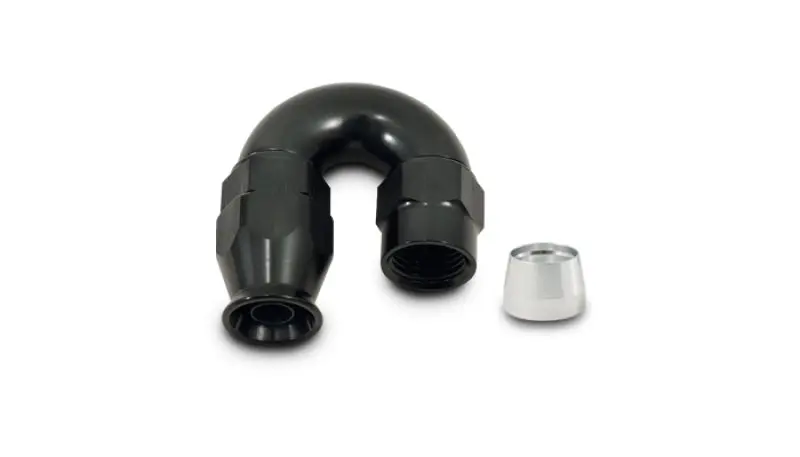 Vibrant -10An 180 Degree Hose End Fitting For Ptfe Lined Hose 2