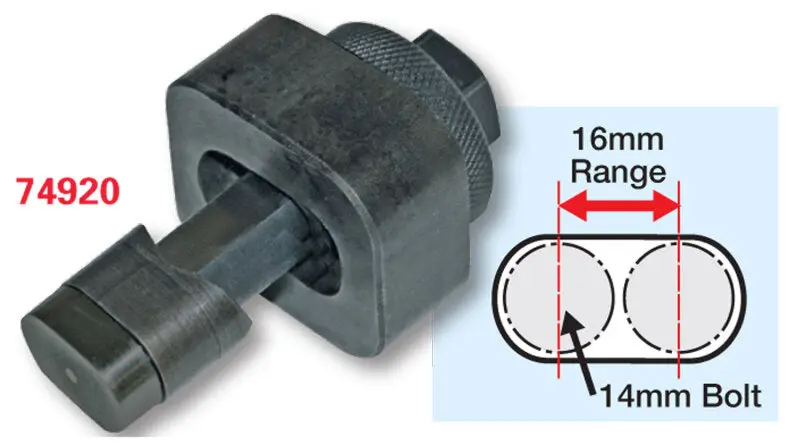 Spc Performance 14X16mm Slot Punch Tool 1