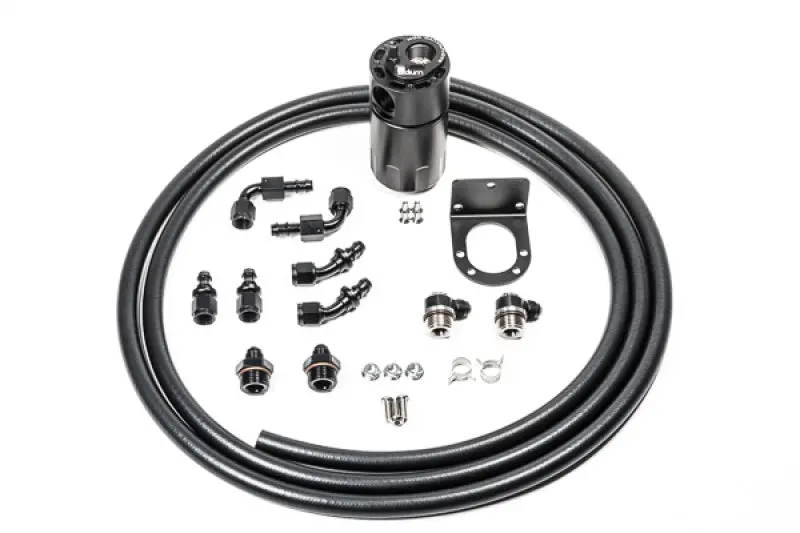 Radium Engineering Single Catch Can 6An Kit Fluid Lock 1