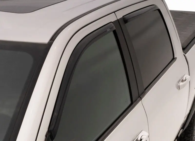 Avs 06-08 Dodge Ram 1500 Mega Cab Ventvisor In-Channel Front & Rear Window Deflectors 4Pc - Smoke 1
