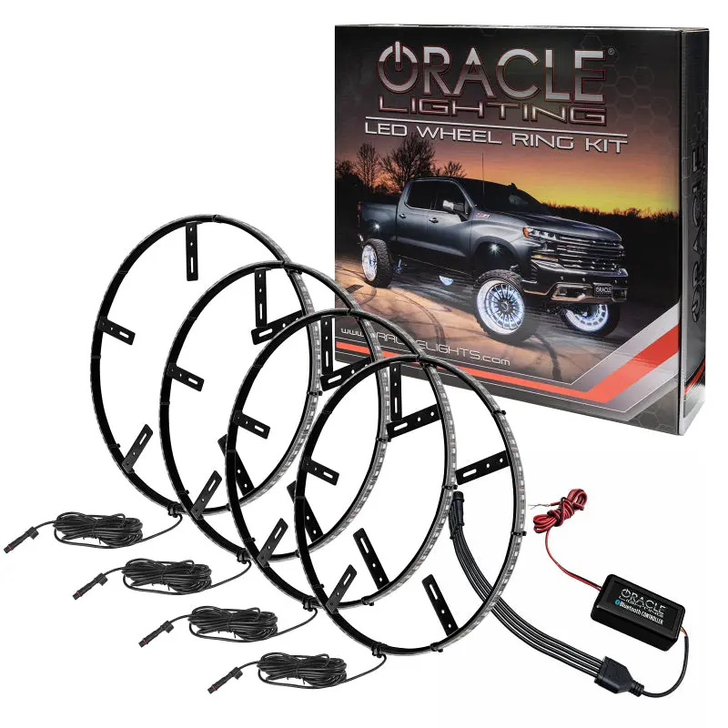Oracle Led Illuminated Wheel Rings - Colorshift Dynamic - Colorshift - Dynamic 1