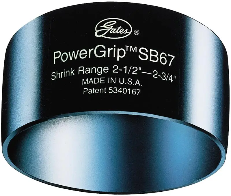 Gates Powergrip Sb Clamp Fits Hose Od 2 To 2 1/4 Nominal Hose Id 1 3/4 1