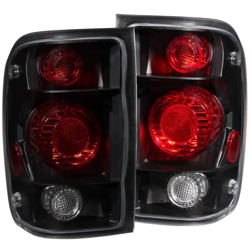 Anzo 1998-2000 Ford Ranger Taillights Dark Smoke G2 1