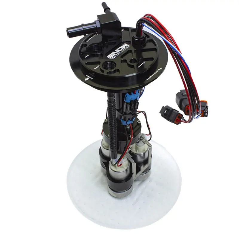 Snow Performance 05-18 Gm Half Ton Truck Fuel Hat - Triple Pump - Race 2