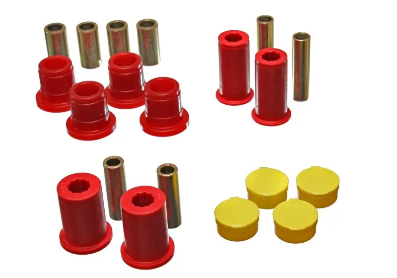 Energy Suspension 97-01 Dodge Dakota 2Wd Red Front Control Arm Bushing Set 1