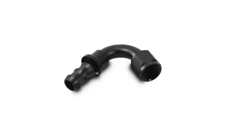 Vibrant Push-On 120 Degree Hose End Elbow Fitting - -12An 1