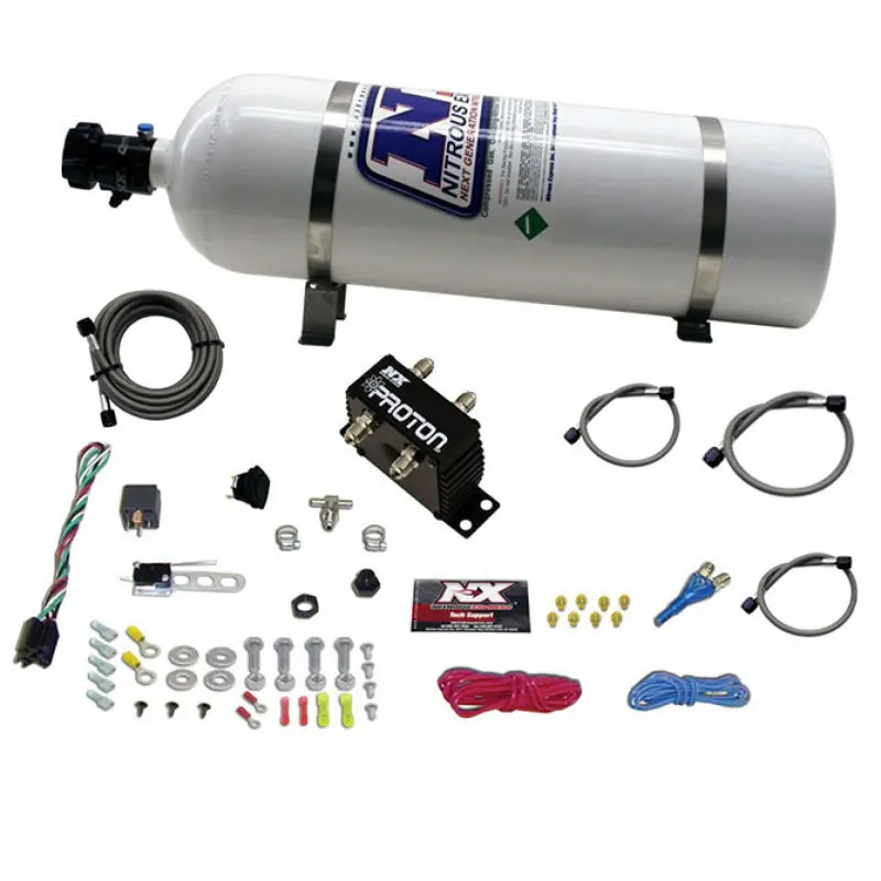 Nitrous Express Proton Plus Nitrous Kit W/15Lb Bottle 2