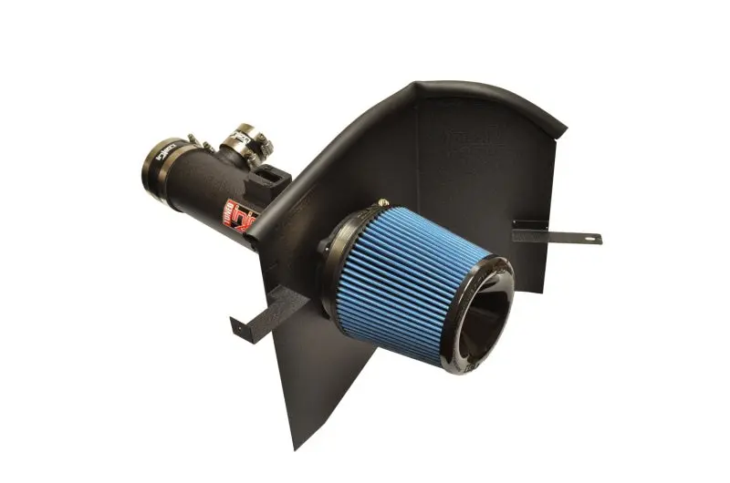 Injen 16-19 Nissan Titan 5.6L Wrinkle Black Power-Flow Air Intake System 2