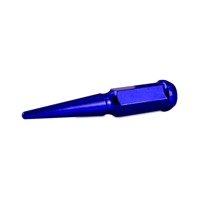 Mishimoto Mishimoto Steel Spiked Lug Nuts M14 X 1.5 32Pc Set Blue 2