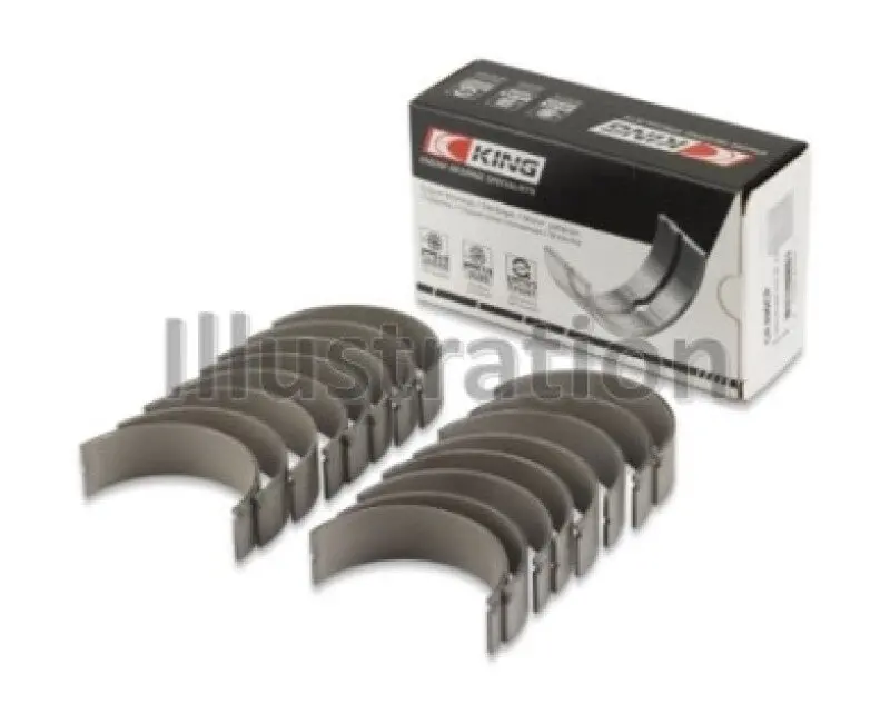 King Engine Bearings 08-10 Ford Powerstroke 6.4L Connecting Rod Bearing Set - Size Std 1