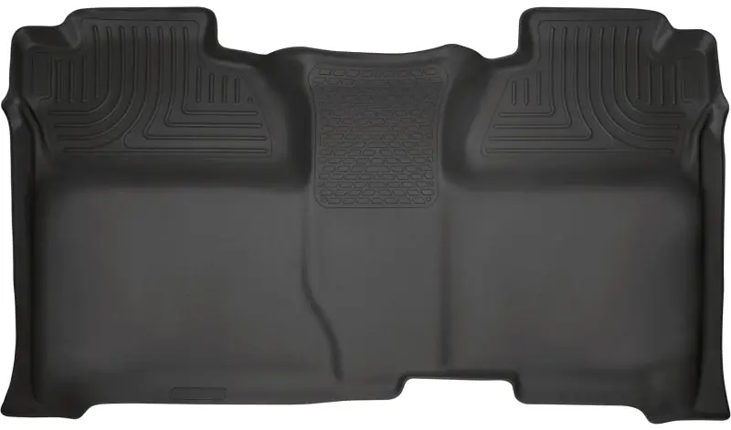 Husky Liners 14 Chevrolet Silverado 1500/Gmc Sierra 1500 Weatherbeater Black 2Nd Seat Floor Liners 1