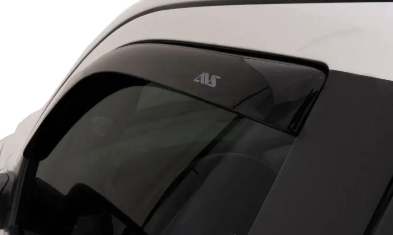 Avs 07-18 Jeep Wrangler (2 Door Only) Ventvisor In-Channel Window Deflectors 2Pc - Smoke 1