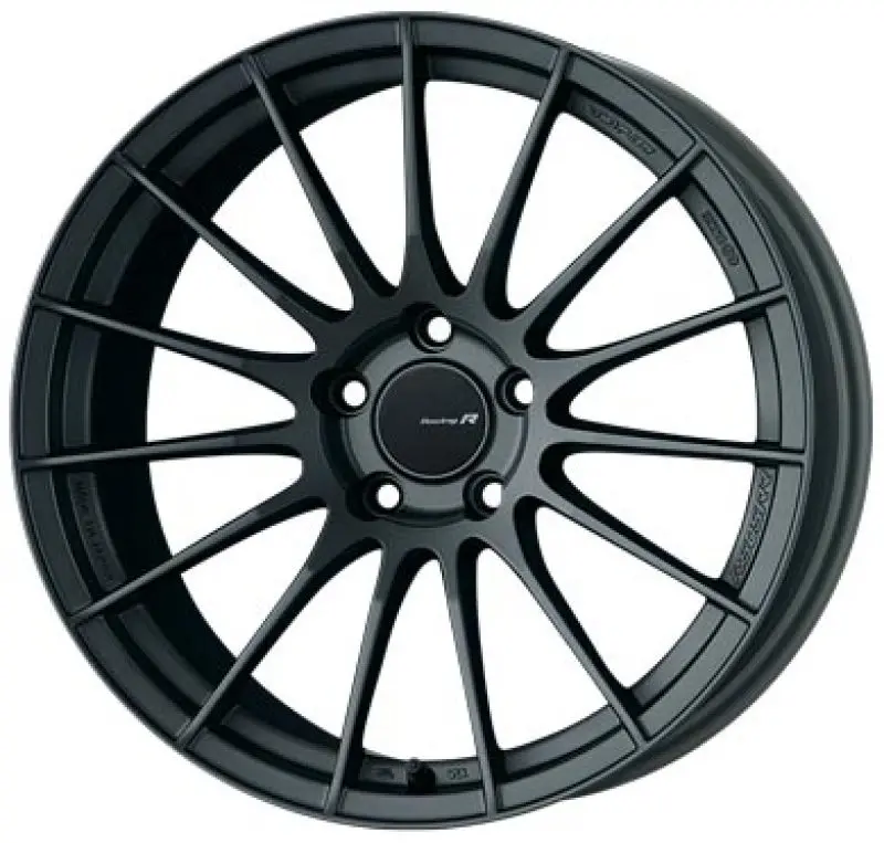 Enkei Rs05rr 18X10 22Mm Et 5X114.3 75.0 Bore Matte Gunmetal Wheel 1
