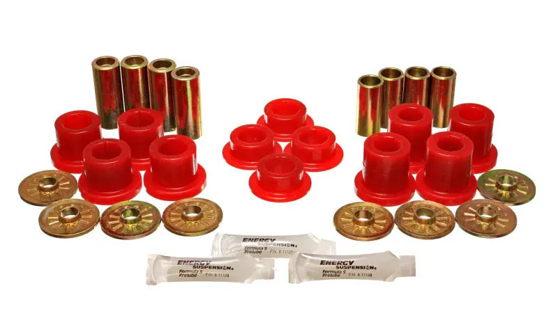 Energy Suspension 92-02 Dodge Viper Red Front Control Arm Bushing Set 1