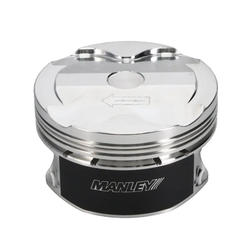 Manley 2018+ Ford Coyote 5.0L Dohc +1Cc Dish 3.662In Bore 11:1 Cr Platinum Piston Set 2