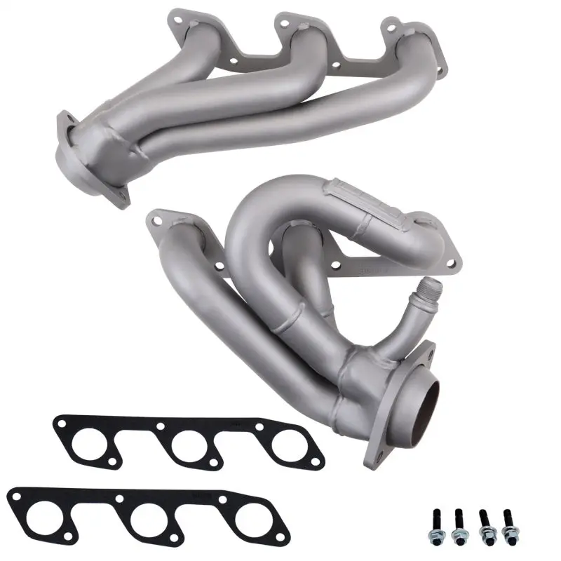 Bbk 05-10 Mustang 4.0 V6 Shorty Tuned Length Exhaust Headers - 1-5/8 Titanium Ceramic 1