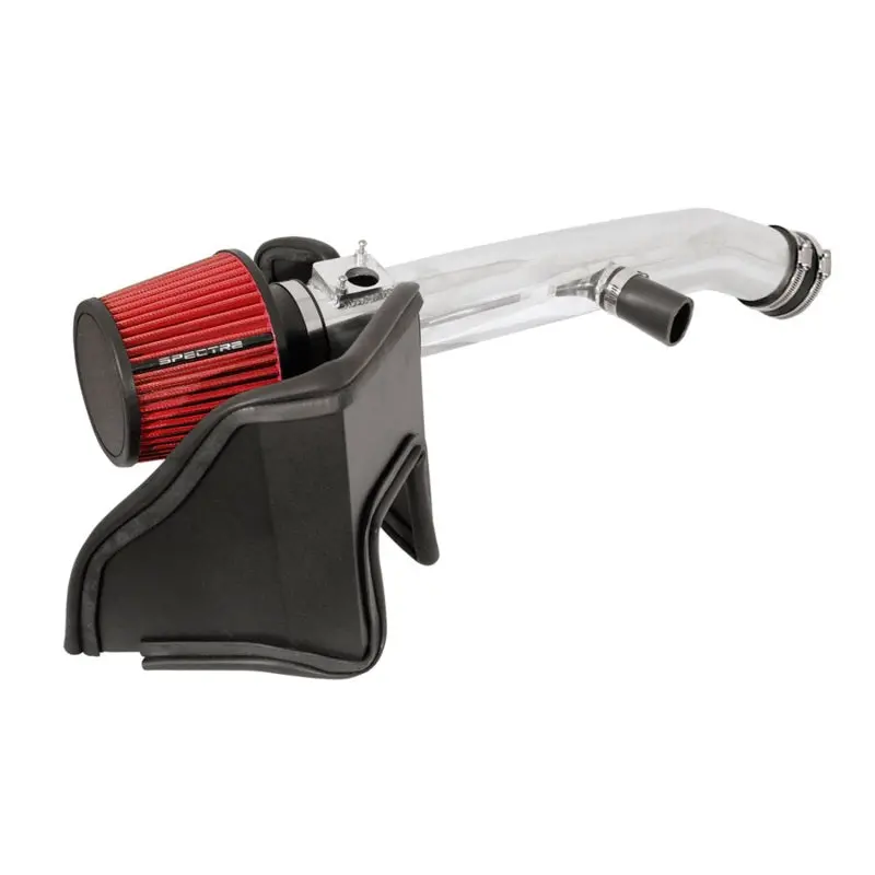 Spectre 06-12 Lexus Is250/Is350 V6-2.5/3.5L F/I Air Intake Kit - Polished W/Red Filter 1